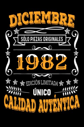 CUADERNO, diciembre 1982, 40 Años Siendo Genial: Regalo de 40 cumpleaños para mujeres y hombres,...