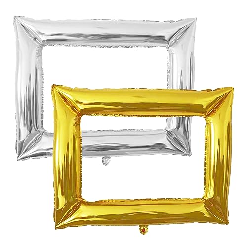 SKHAOVS 2 Piezas Marco de Fotos Inflable, Selfies Photo Booth Props, Photo Booth Frame, Selfie Marco...
