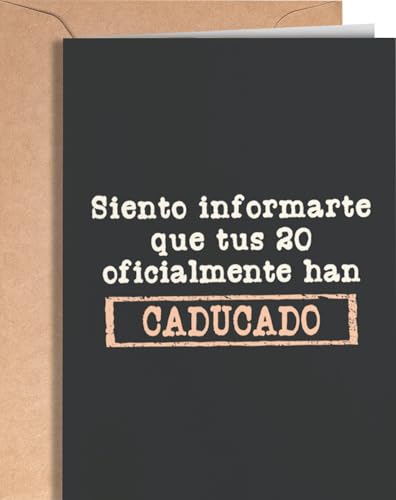 Tarjeta de 30 Cumpleaños - Tarjeta de Felicitación Graciosa para alguien que cumple 30 años -...