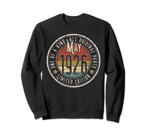 97 años mayo 1926 edición limitada 97 cumpleaños Sudadera