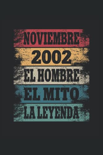 Noviembre 2002 - El Hombre - El Mito - La Leyenda: Regalos Originales para Hombre Papá Abuelo...