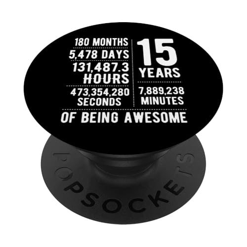 Idea de cumpleaños para niños y niñas de 15 años PopSockets PopGrip Adhesivo