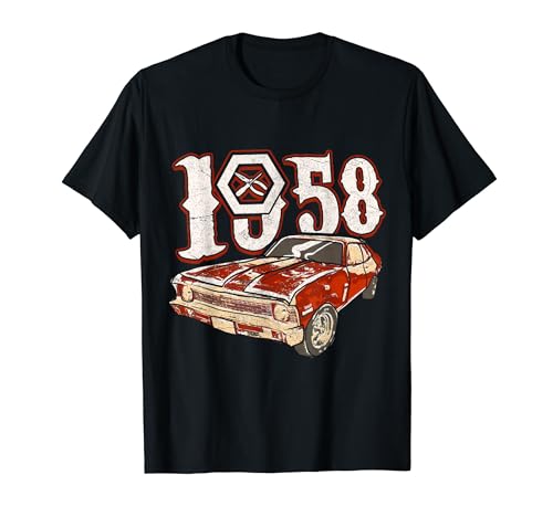 65 dicho 65 años vintage 1958 Oldtimer Camiseta