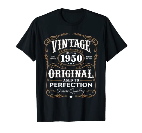 Vintage Made In 1950 - Camiseta de regalo de 68 cumpleaños Camiseta