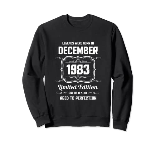 Feliz Cumpleaños Diciembre 1983 Sudadera