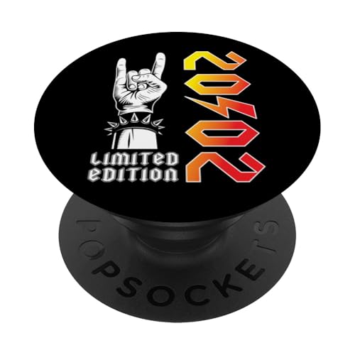 24 cumpleaños Hombre Mujer 24 años 2002 Regalo Divertido PopSockets PopGrip Adhesivo