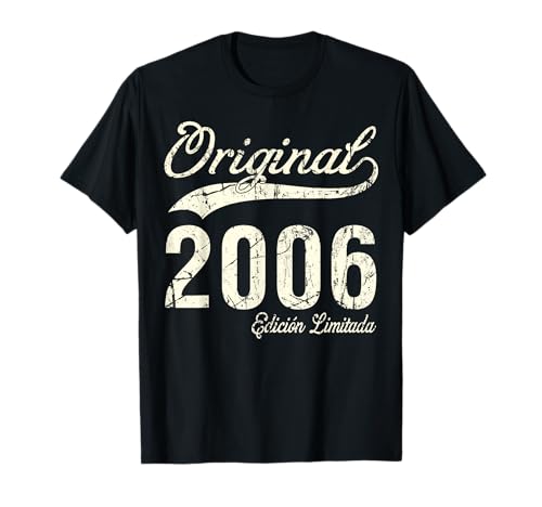 Original 2006 Edición Limitada Cumpleaños 20 Años Camiseta