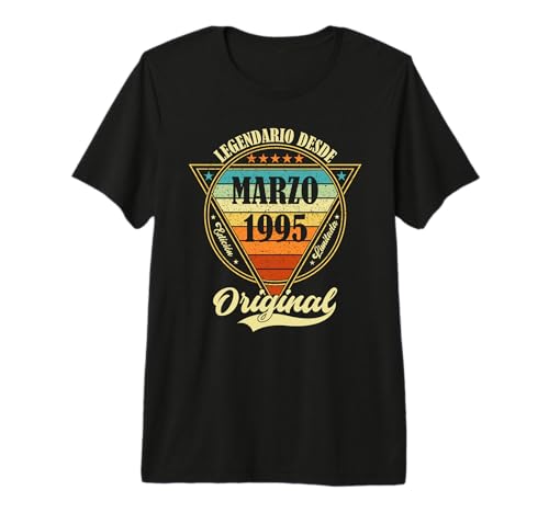 31 cumpleaños Nacido en Marzo de 1995 Vintage 31 años Camiseta Premium