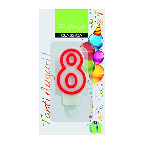 Cereria de Giorgio 56120 _ 68 vela de cumpleaños número 0