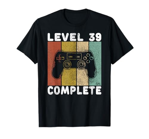 Camiseta Gamer 39 Cumpleaños Regalo Para Hombres 39 Años Camiseta