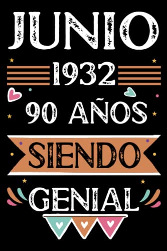 CUADERNO, Junio 1932, 90 Años Siendo Genial: 90 años. Libro de visitas, cuaderno, 110 páginas de...
