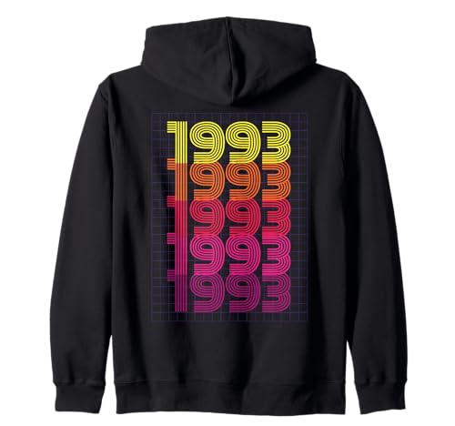 Cumpleaños 1993 Sudadera con Capucha