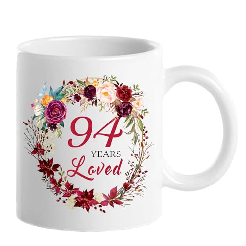 Regalos de cumpleaños número 94 para mujeres, regalos de cumpleaños para mujeres que cumplen 93...