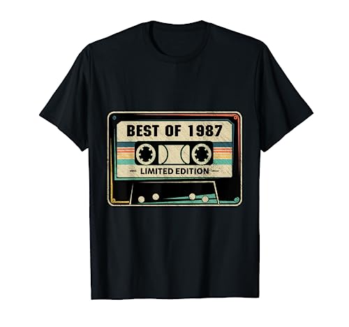 1987 cumpleaños para hombre y mujer Camiseta
