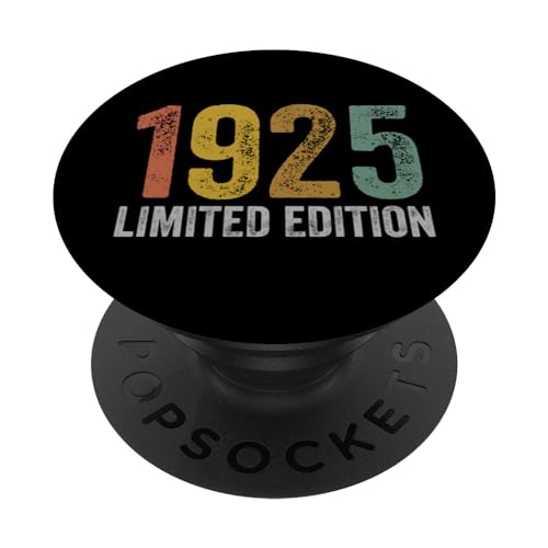 Cumpleaños 1925 PopSockets PopGrip Intercambiable