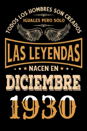 Regalo de 92 Cumpleaños Para Hombre : Las Leyendas Nacen en diciembre 1930: Regalos de Cumpleaños...