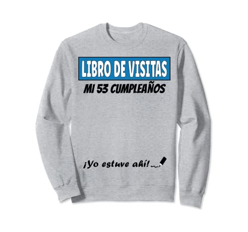 Libro De Visitas - 53 Años Cumpleaños Divertido Regalo 1968 Sudadera