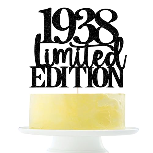 Decoración para tarta de 87 cumpleaños de 1938, decoración para tarta de cumpleaños de 87 años,...