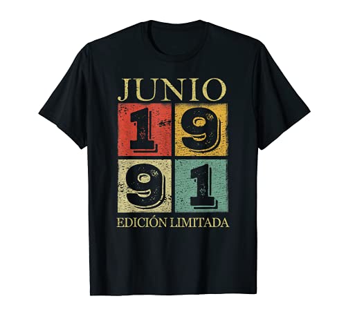 30 Años Cumpleaños Leyendas nacen en Junio De 1991 Regalo Camiseta