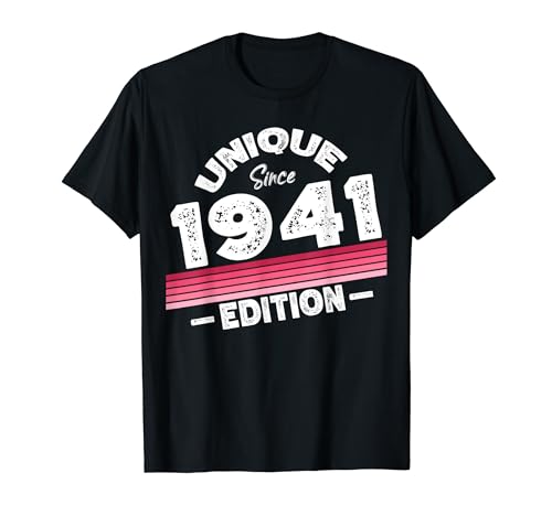 Edición especial limitada Birthday Born in 1941 Camiseta
