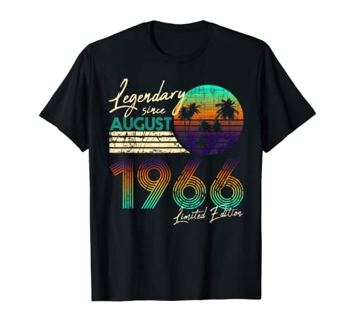 Legendario de cumpleaños desde agosto de 1966. Camiseta