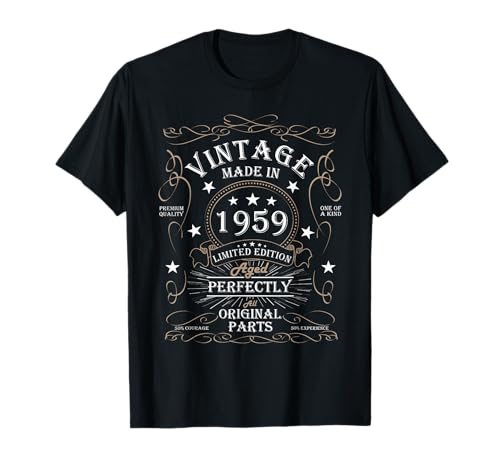 67 cumpleaños hombre mujer 67 años 1959 regalo de cumpleaños Camiseta