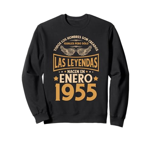Cumpleaños Hombre Regalos Las Leyendas Enero 1955 Sudadera