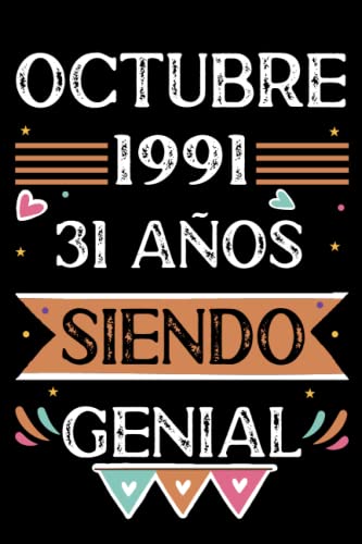 CUADERNO, Octubre 1991,31 Años Siendo Genial: Libro de visitas, cuaderno, 110 páginas de...