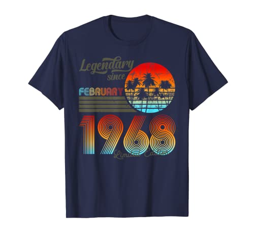 Legendario de cumpleaños desde febrero de 1968. Camiseta
