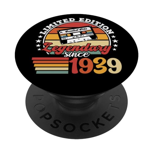 Fiesta de cumpleaños nacido en 1939. Año de cumpleaños 1939 PopSockets PopGrip Intercambiable