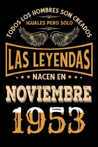 Regalo de 69 Cumpleaños Para Hombre : Las Leyendas Nacen en Noviembre 1953: Regalos de Cumpleaños...