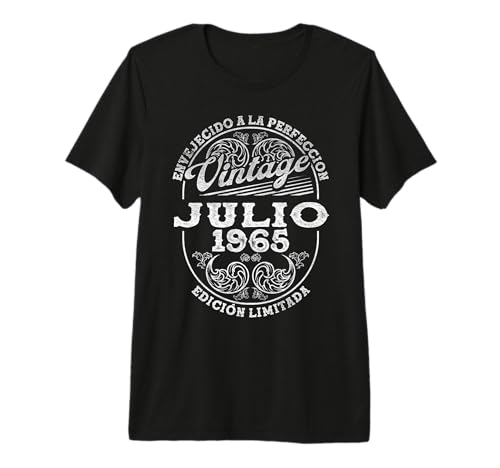 Julio 1965 Vintage - 60 Años Regalo Cumpleaños Hombre Camiseta Premium