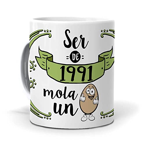 mundohuevo Taza Ser de 1991 Mola un Huevo