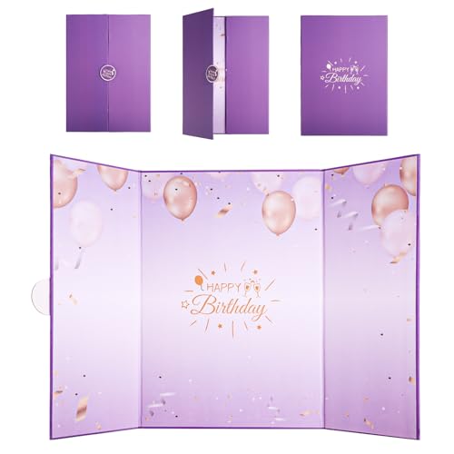 Libro de Visitas con Firmas de Cumpleaños, Libros de Visitas Morados Letrero de Libro de Visitas...