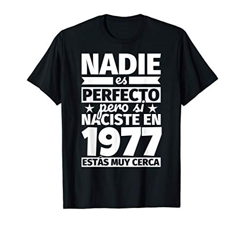 1977 cumpleaños divertido regalo de cumpleaños Camiseta
