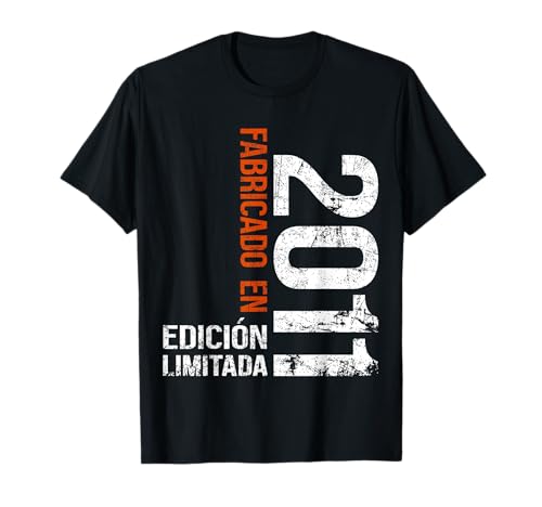 15 Años Regalo de Cumpleaños Niño Niña Fabricado en 2011 Camiseta