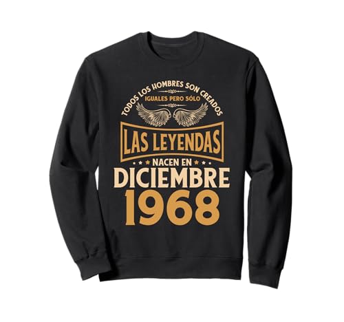 Cumpleaños Hombre Regalos Las Leyendas Diciembre 1968 Sudadera