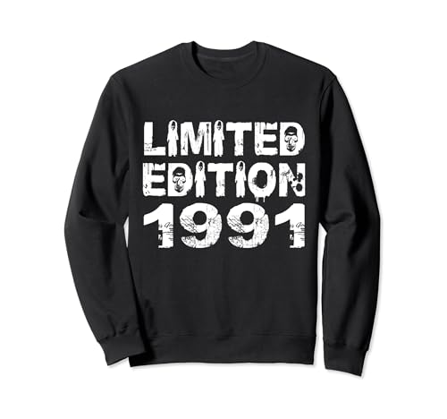 Edición limitada 1991 Cumpleaños 1991 Edición Cumpleaños Sudadera