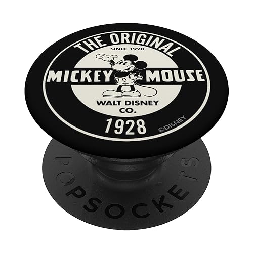 Disney Mickey Mouse The Original Since 1928 PopSockets PopGrip Adhesivo