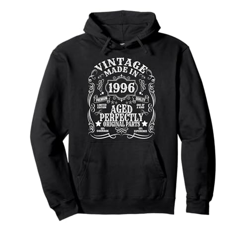 30 cumpleaños Hombre Mujer 30 años 1996 Regalo Decorativo Divertido Sudadera con Capucha