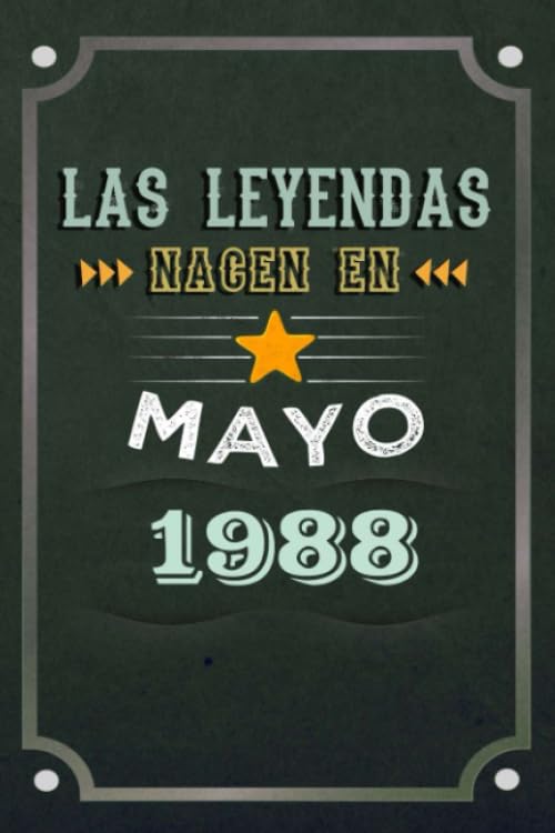 Las leyendas nacen en Mayo 1988: REGALO DE CUMPLEAÑOS, NACIDOS EN LOS AÑOS 1988 Regalos Creativos...