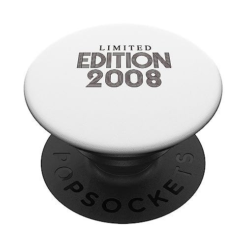 Edición Limitada 2008 Cumpleaños 2008 Vintage 2008 PopSockets PopGrip Adhesivo