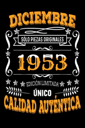 CUADERNO, diciembre 1953, 69 Años Siendo Genial: Regalo de 69 cumpleaños para mujeres y hombres,...