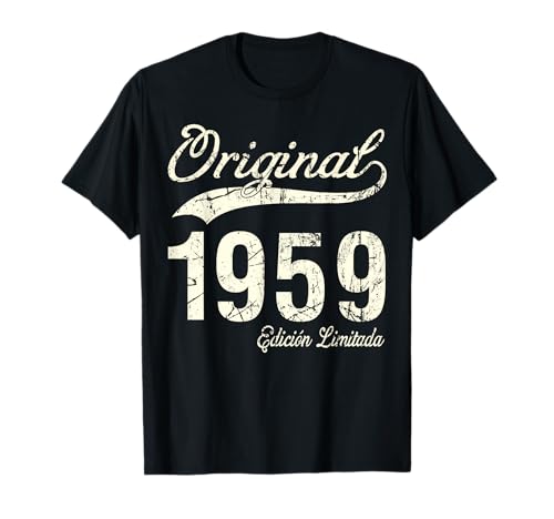 Original 1959 Edición Limitada Cumpleaños 66 Años Camiseta
