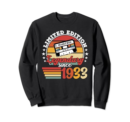 Fiesta de cumpleaños nacido en 1933. Año de cumpleaños 1933. Sudadera