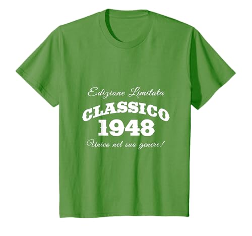 1948 Cumpleaños Italiano Camiseta