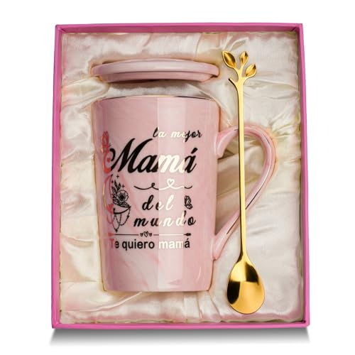 Regalo Madre, Regalos para Madres, Regalo Cumpleaños Madre Taza, Regalo Mamá Imprimir la mejor...
