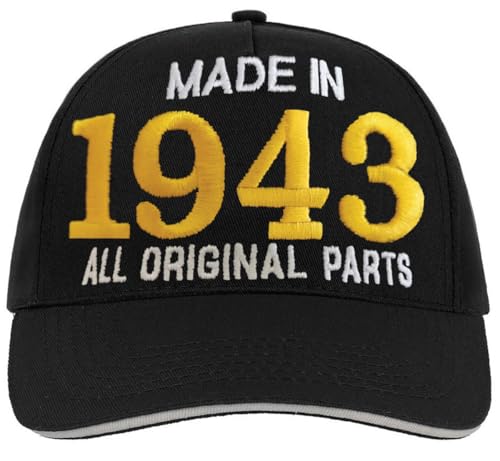 Bombo Made in 1943 All Original Parts Sombrero de fiesta de cumpleaños