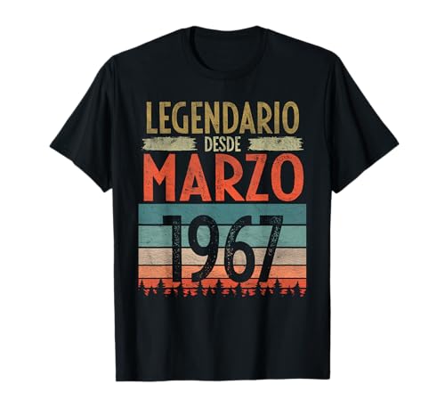 Marzo 1967 Vintage - 59 Años Regalo Cumpleaños Hombre Camiseta