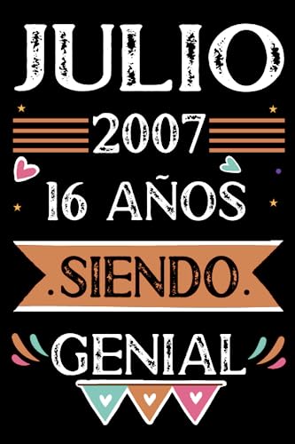 CUADERNO, Julio 2007, 16 Años Siendo Genial: Libro de visitas, cuaderno, 110 páginas de...